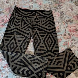 Patterned Lululemon Capris